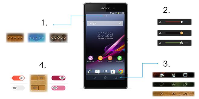 Sony Xperia Themes official