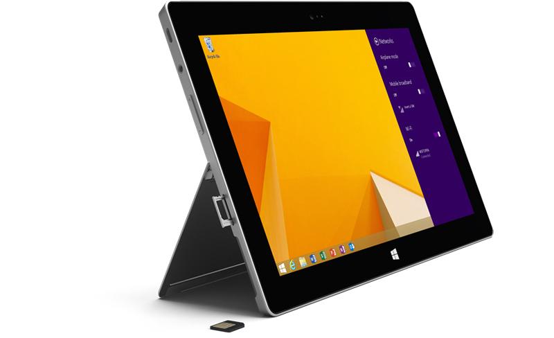 Microsoft Surface 2 AT&T 4G LTE official