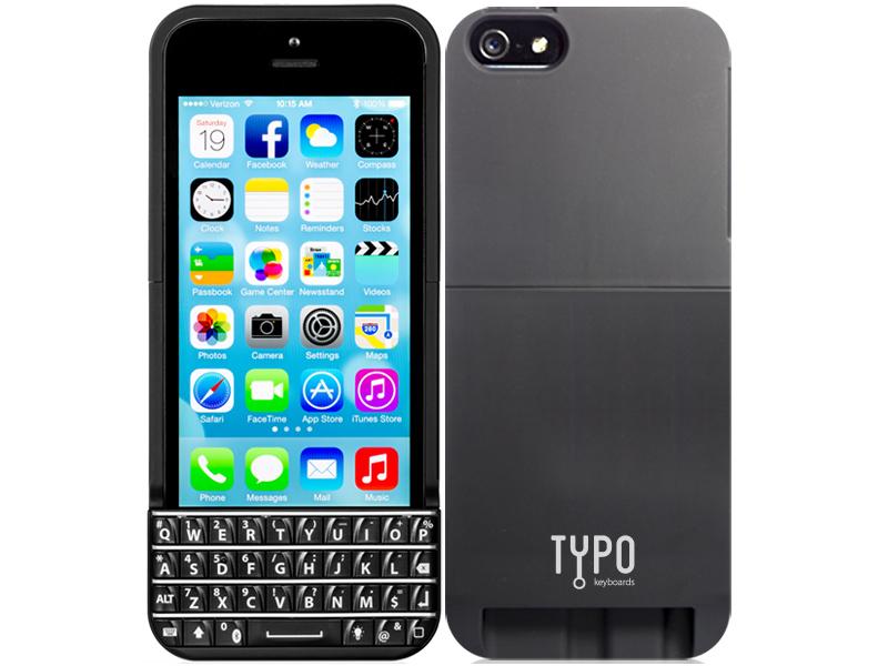 Typo iPhone keyboard case BlackBerry