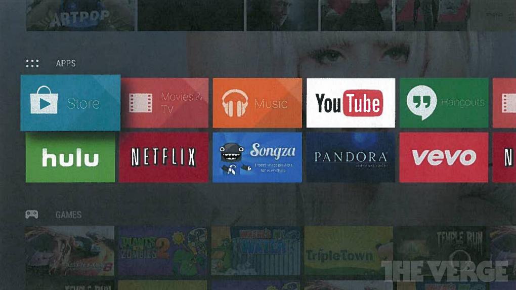 Google Android TV screenshot apps leak
