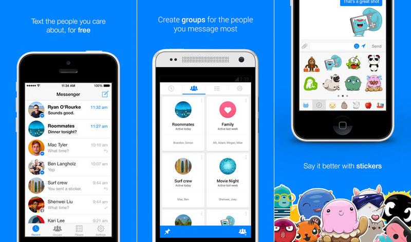 Facebook Messenger Android and iOS