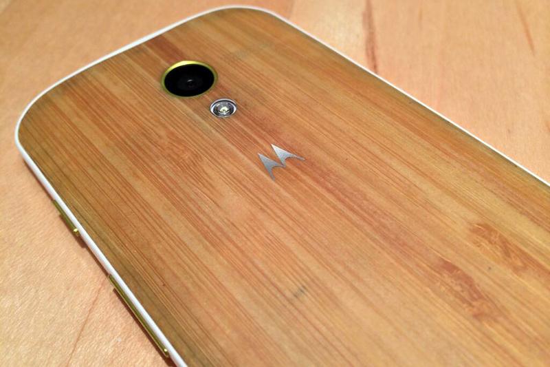 Moto X bamboo back panel