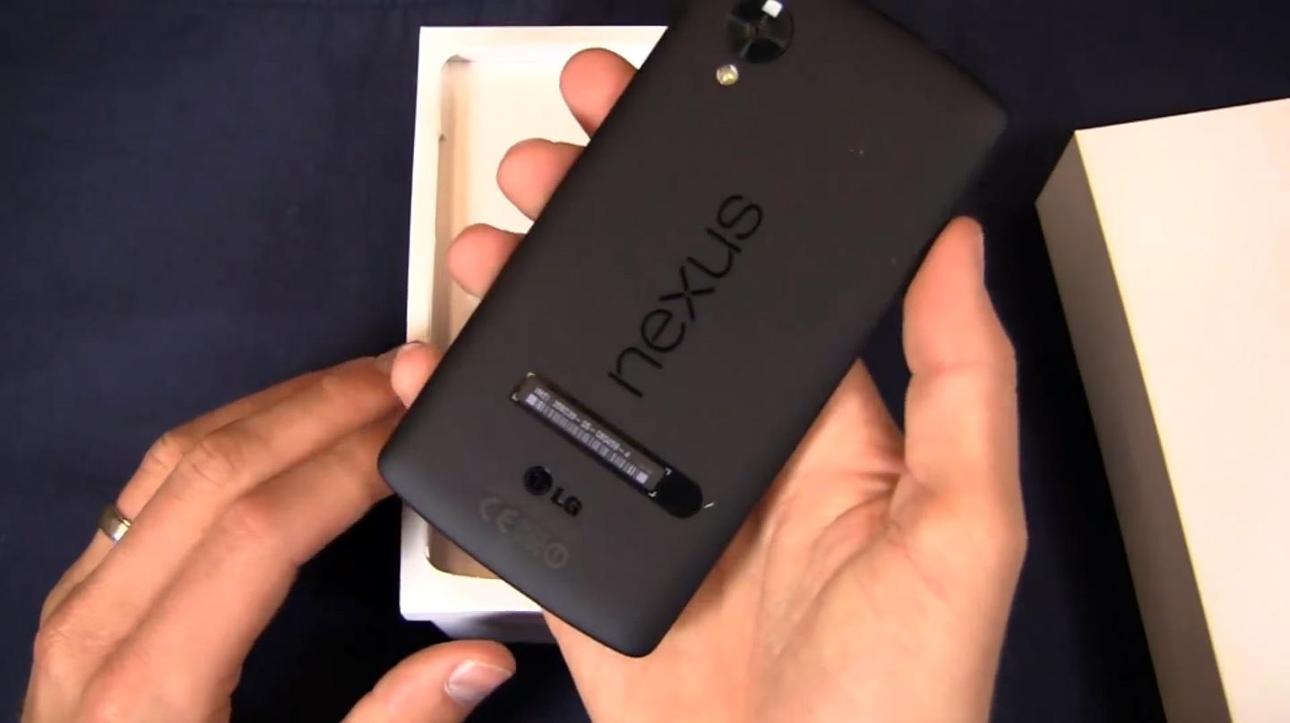 Google Nexus 5 rear