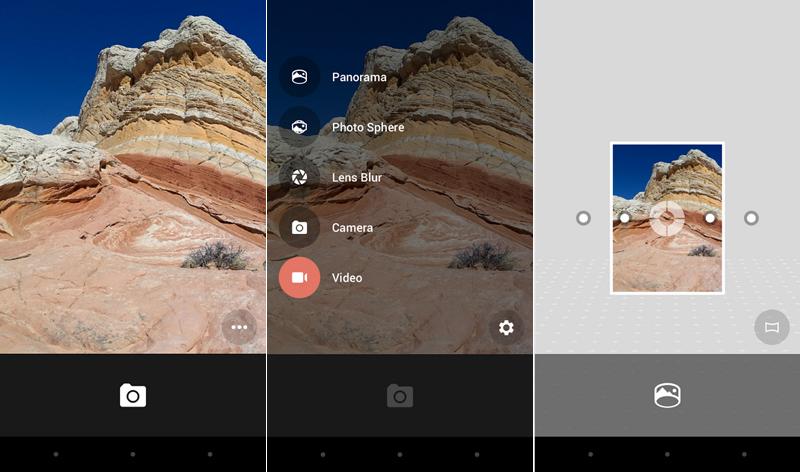 Google Camera app screenshots