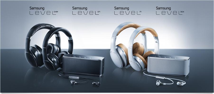 Samsung Level premium mobile audio products