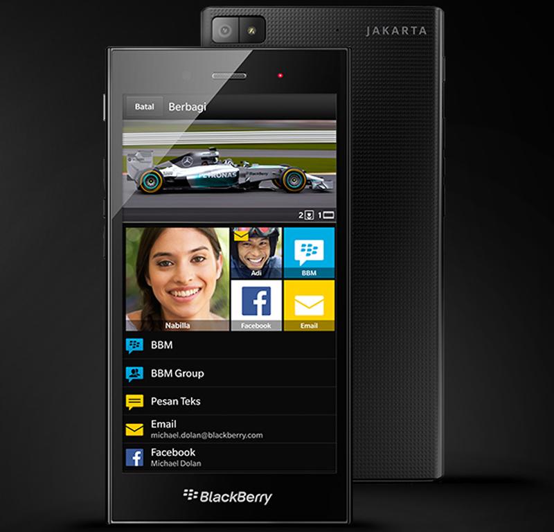 BlackBerry Z3 Jakarta Edition official