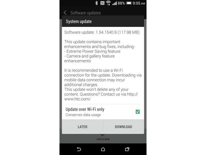 HTC One (M8) Unlocked, Developer edition Extreme Power Saving mode