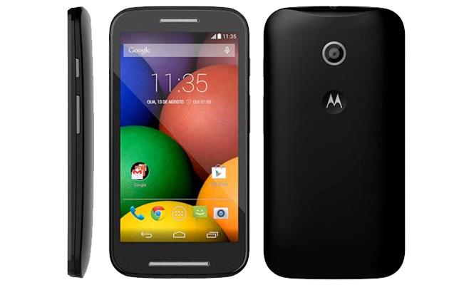 Motorola Moto E black