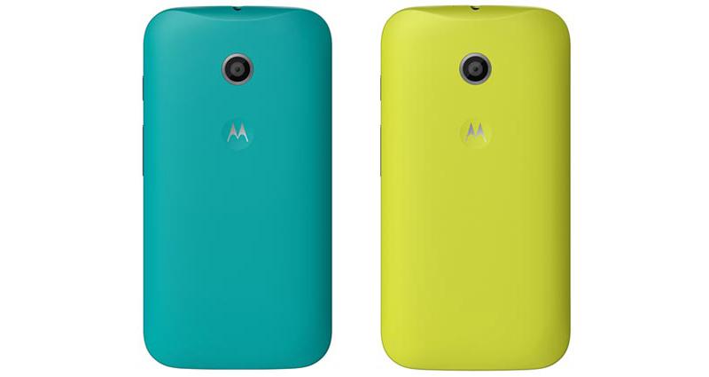 Motorola Moto E colors