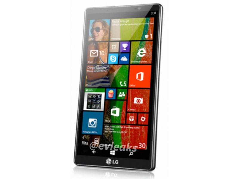 LG Uni8 Windows Phone 8.1 image leak