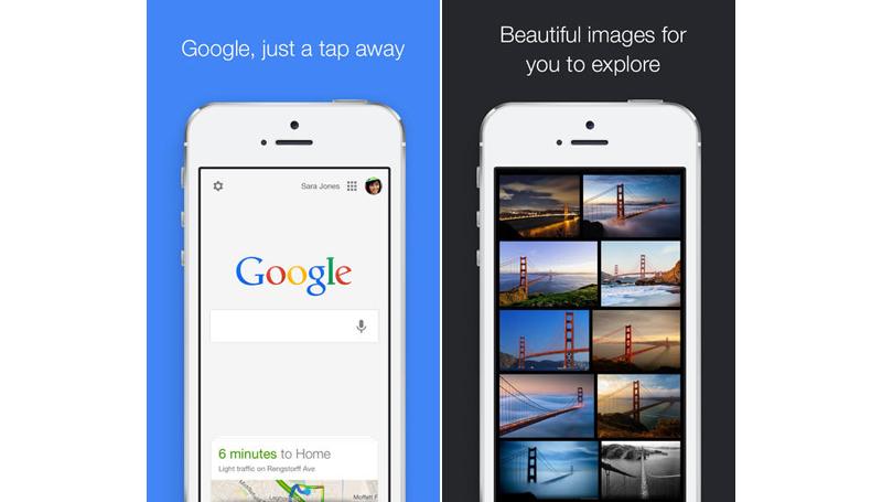 Google Search app for iOS version 4.0.0 update screenshots more
