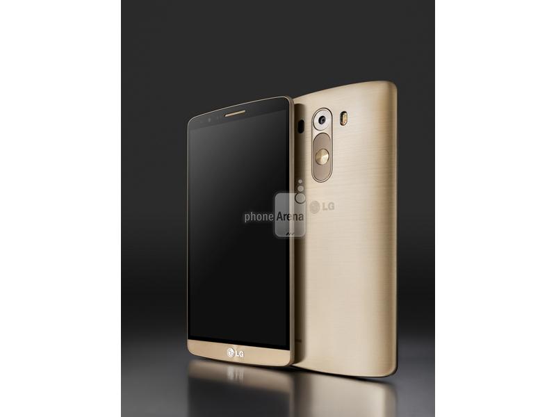 Gold LG G3 render leak