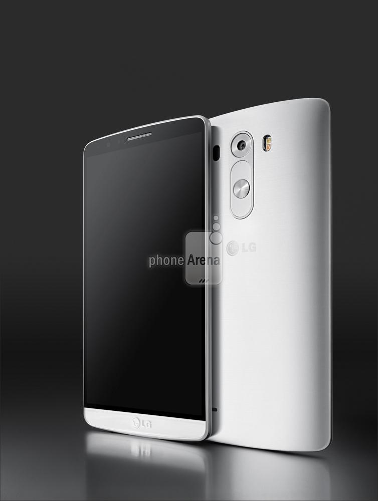 White LG G3 render leak