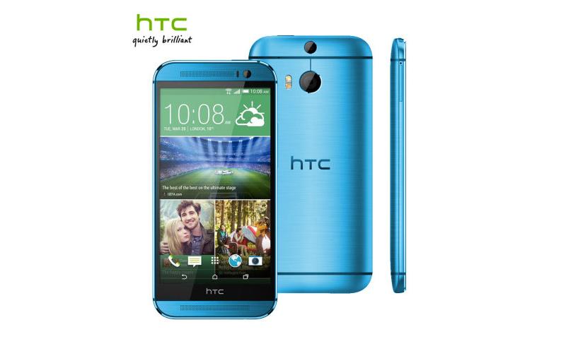 Aqua Blue HTC One M8 official