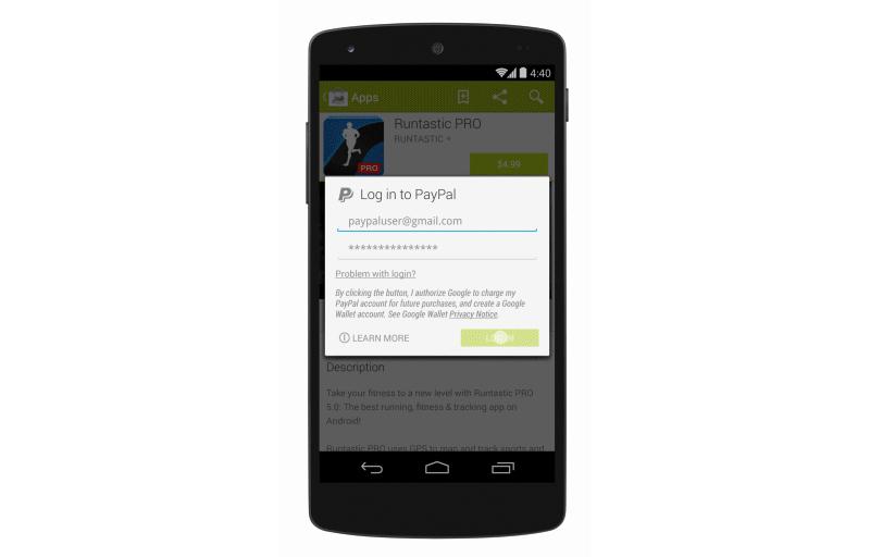 PayPal Google Play Store