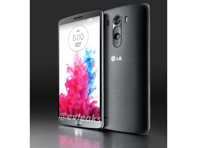 LG G3 dark gray render leak