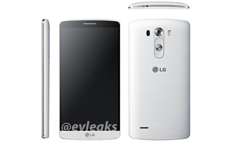 White LG G3 leak