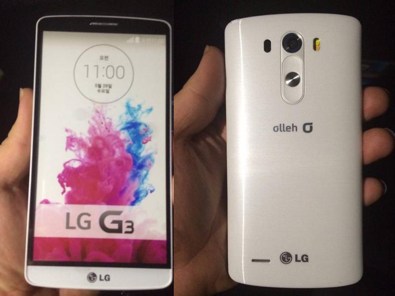 LG G3 dummy unit leak