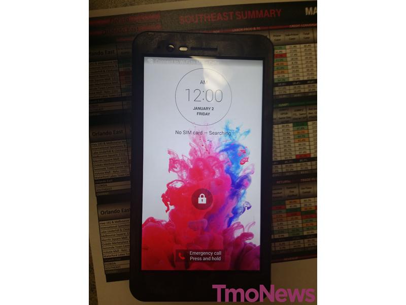 T-Mobile LG G3 lock screen leak