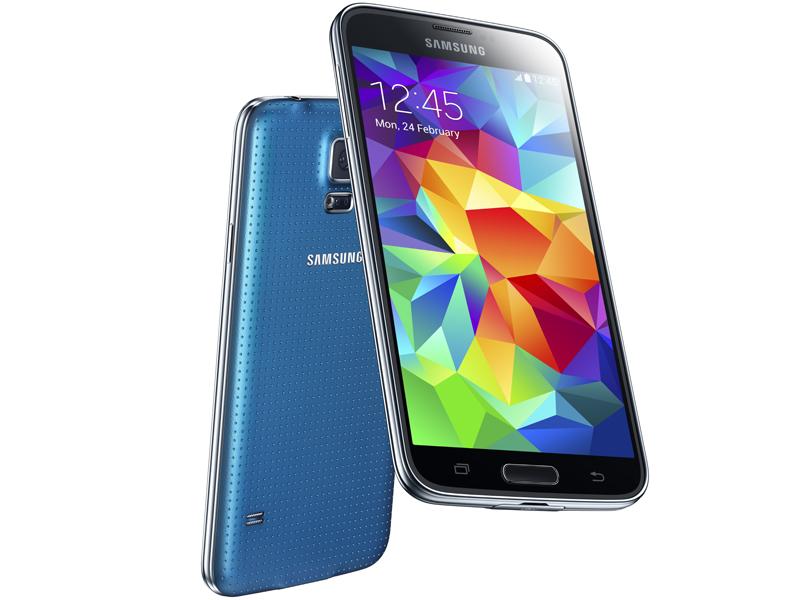 Electric Blue Samsung Galaxy S5