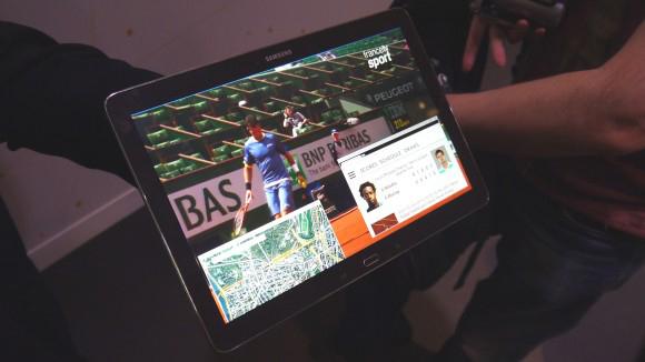 Samsung tablet 4K resolution display
