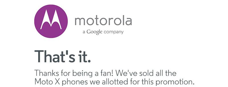 Motorola Moto X Try Then Buy