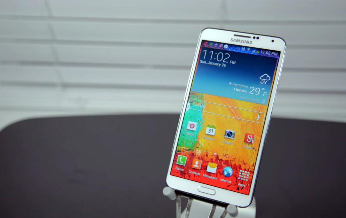 Samsung Galaxy Note 3 white