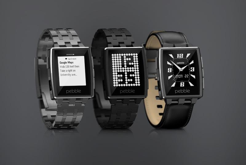 Pebble Steel smartwatch