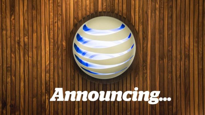 AT&T announcing logo
