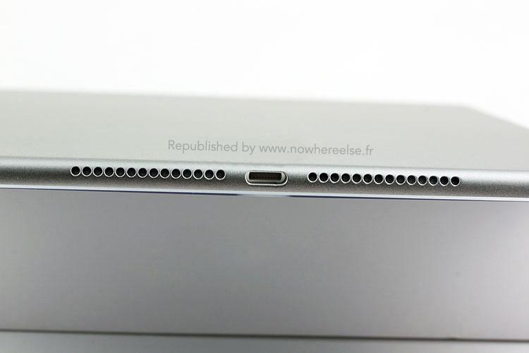 iPad Air 2 redesigned speaker