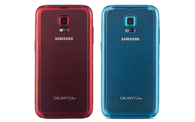Sprint Samsung Galaxy S5 Sport Electric Blue Cherry Red