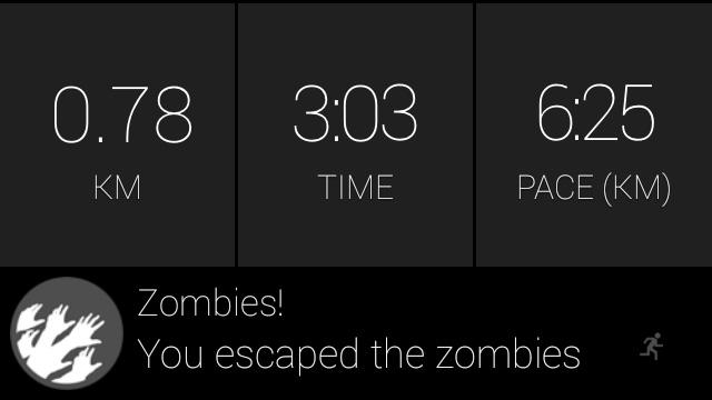 Google Glass Zombies, Run! Glassware app