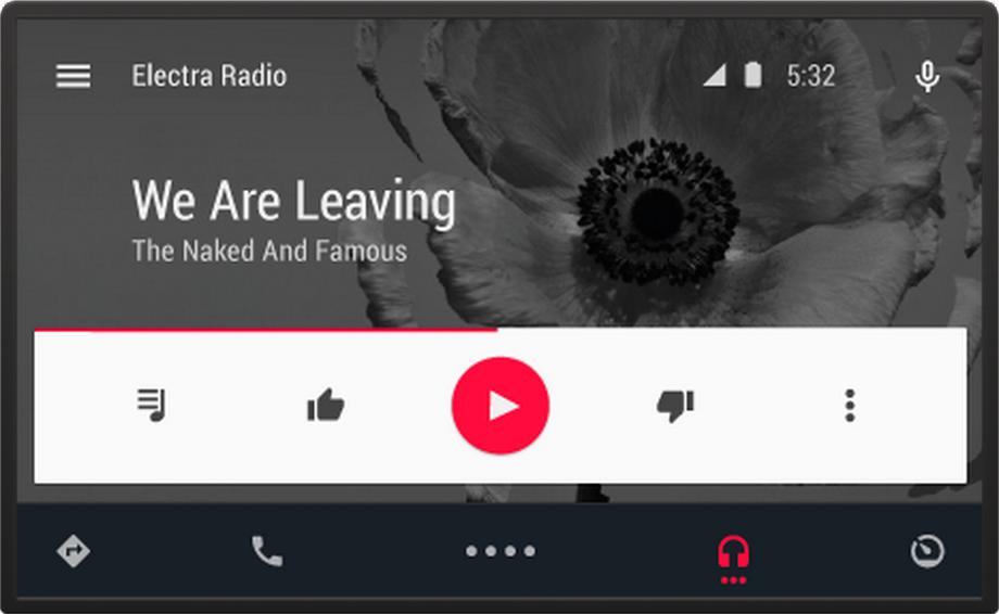 Android Auto music playback
