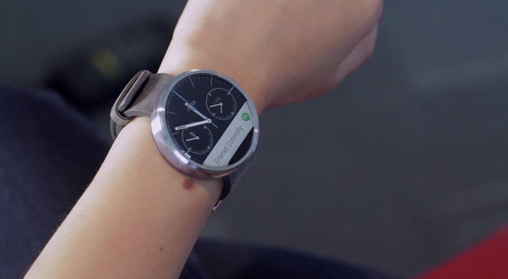 Motorola Moto 360 notification Android Wear