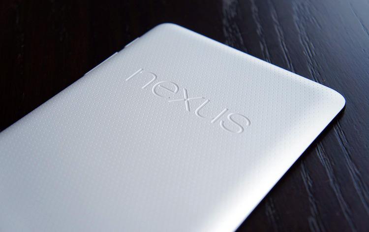 Google Nexus 7 rear