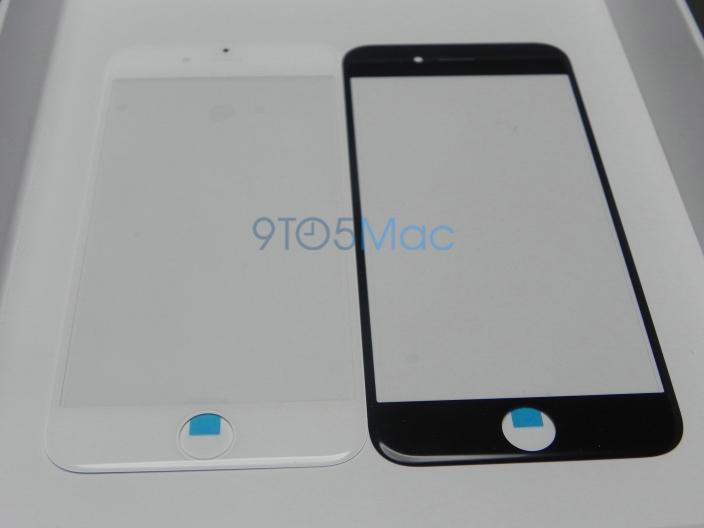 iPhone 6 white, black front panel