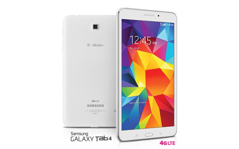 T-Mobile Samsung Galaxy Tab 4 8.0 4G LTE white