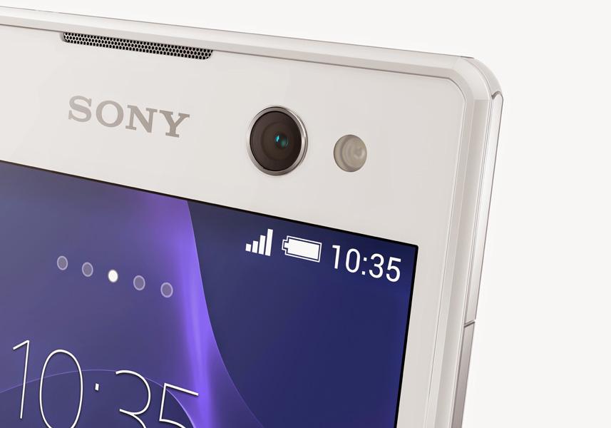 Sony Xperia C3 selfie smartphone front-facing camera