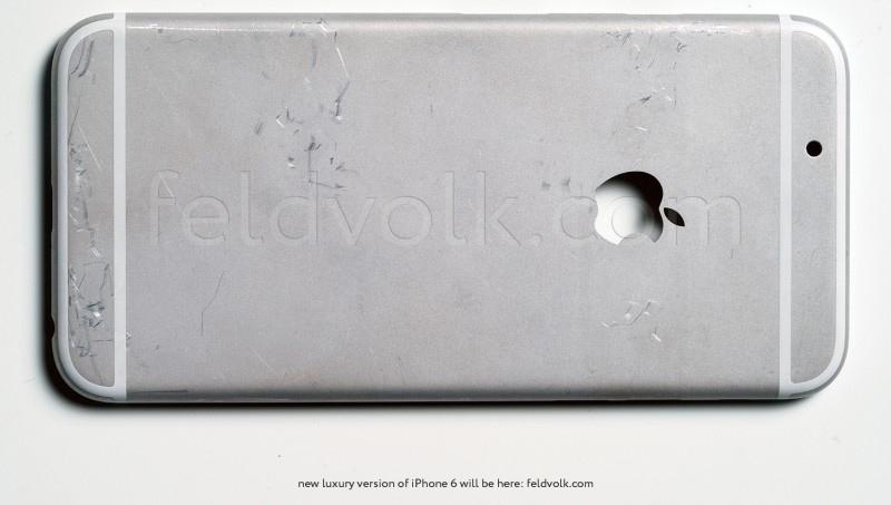 iPhone 6 rear panel silver leak