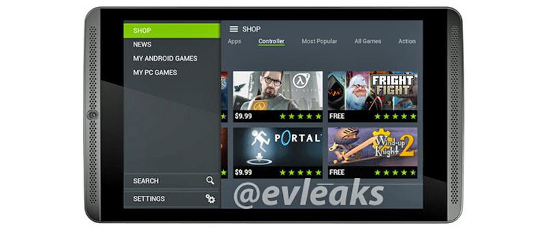 Nvidia Shield Tablet image leak