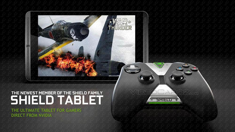 Nvidia Shield Tablet, wireless controller leak