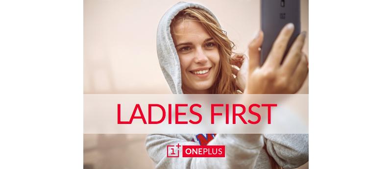 OnePlus Ladies First contest