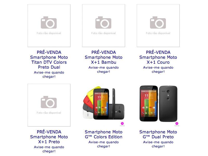Moto X+1, new Moto G listings