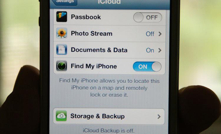 Find my iPhone iOS