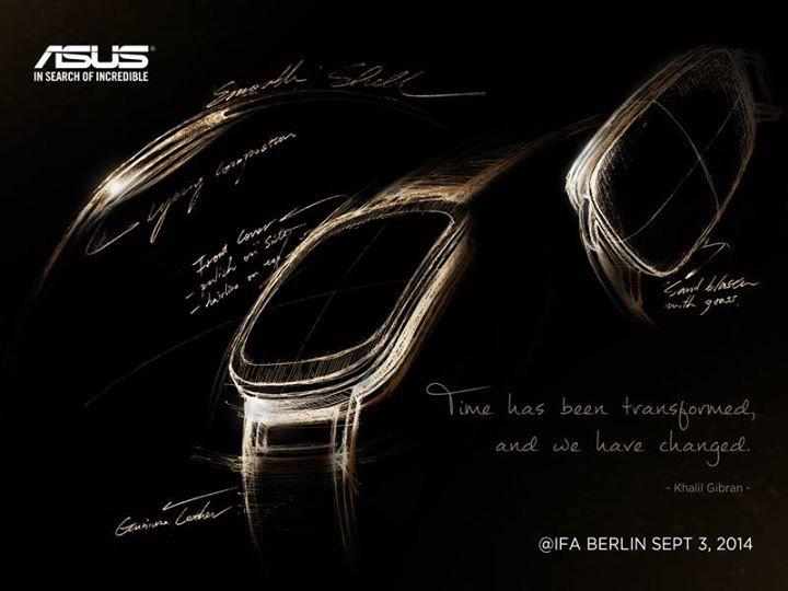 ASUS smartwatch teaser IFA 2014 Android Wear