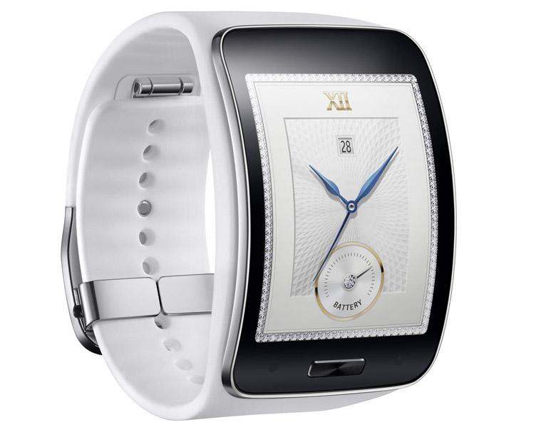 Samsung Gear S white front