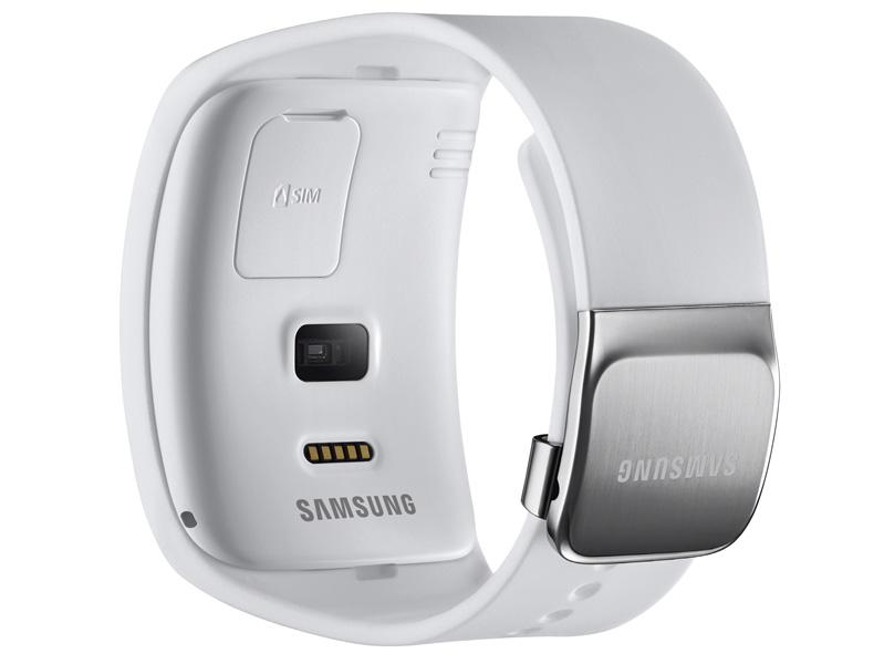 Samsung Gear S white rear