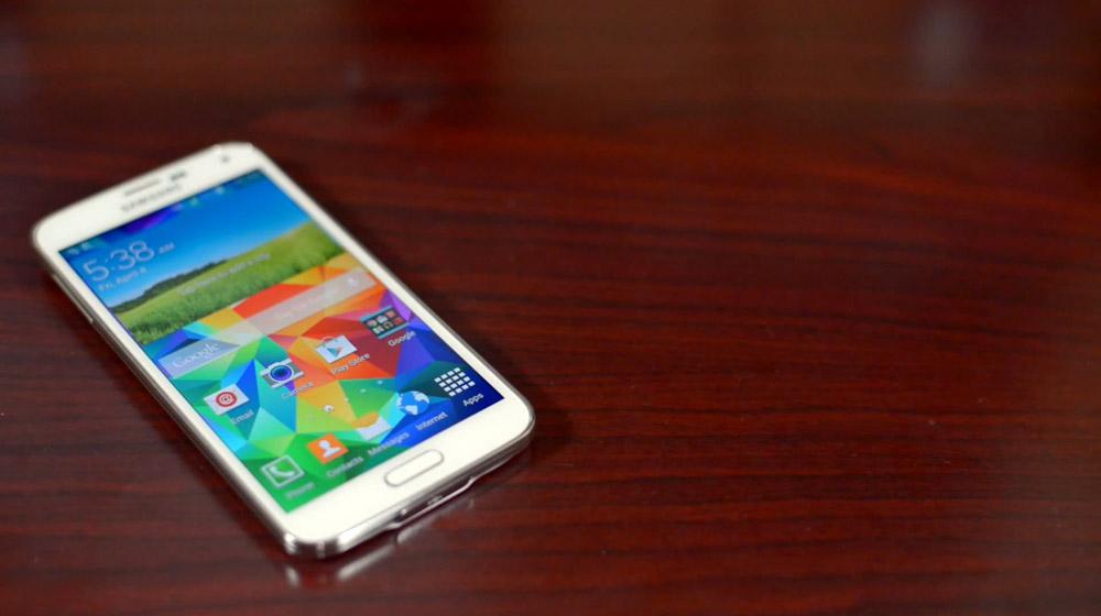 Samsung Galaxy S5 white