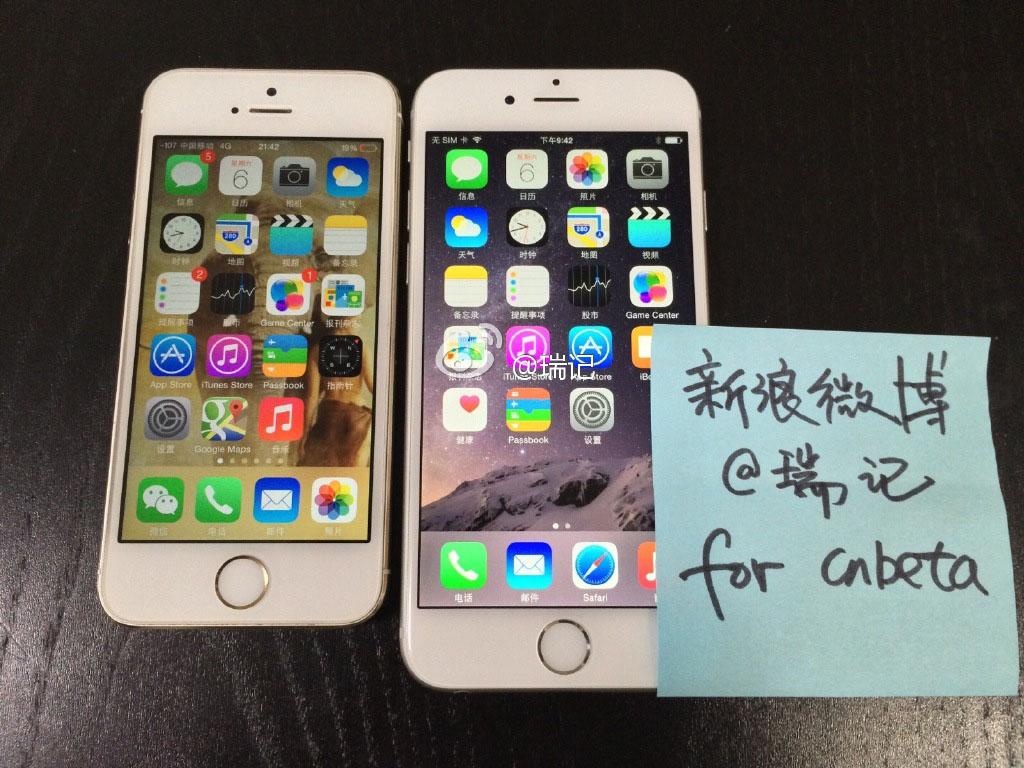 iPhone 6 iPhone 5s comparison