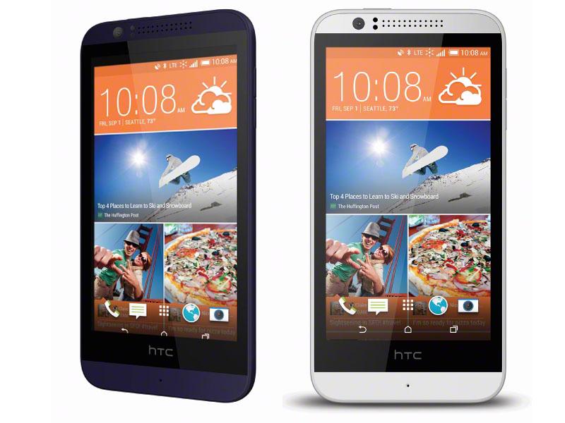 HTC Desire 510 Sprint, Boost Mobile, Virgin Mobile blue white